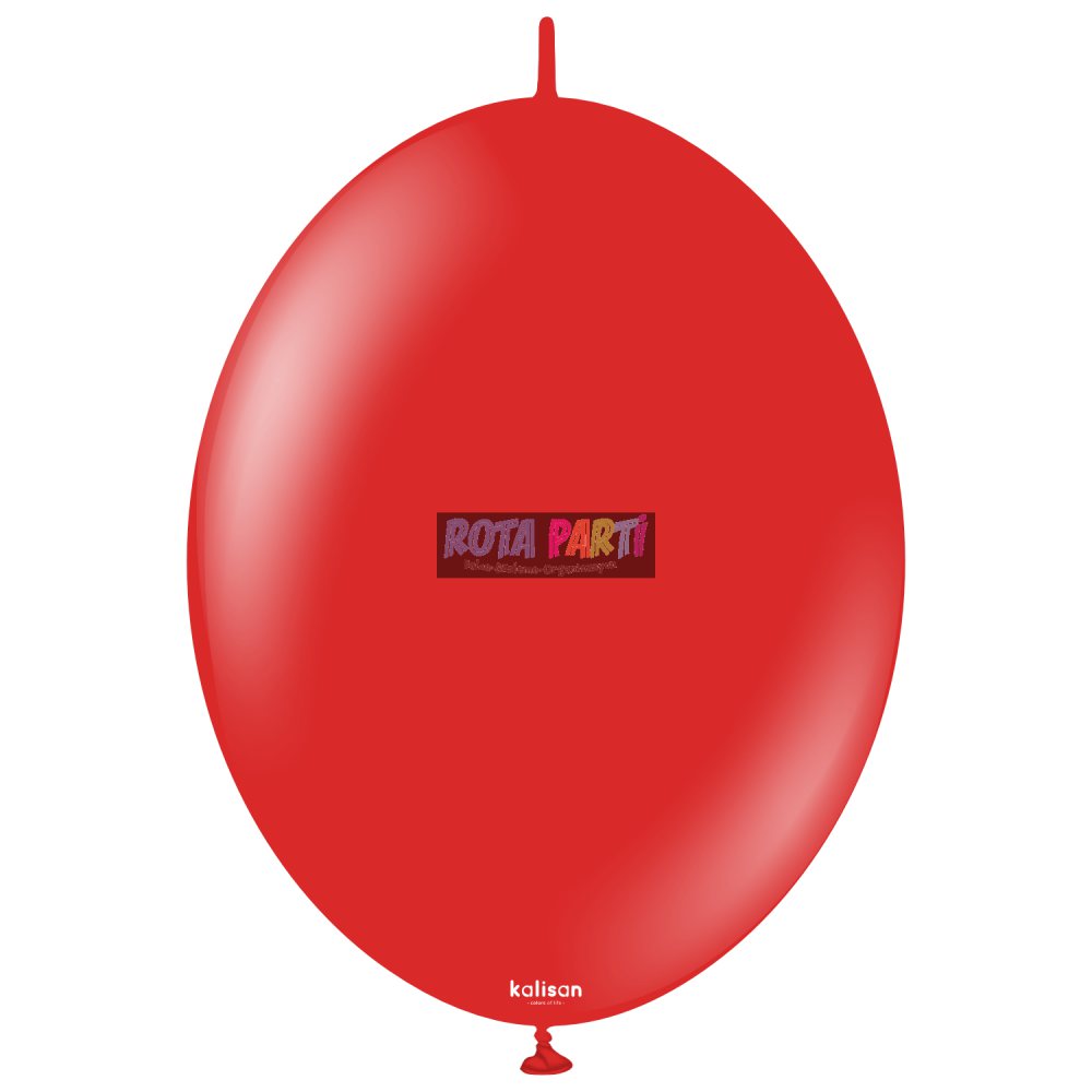 12" K-Link Standard Kırmızı Balon (Red) 50'Li