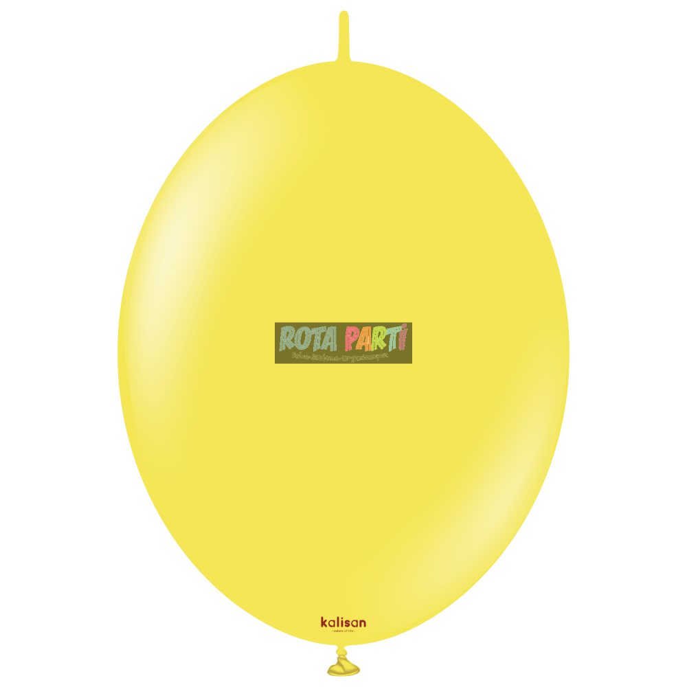 12" K-Link Standard Sarı Balon (Yellow) 50'Li