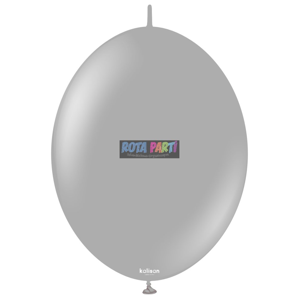 12" K-Link Standard Gri Balon (Grey) 50'Li