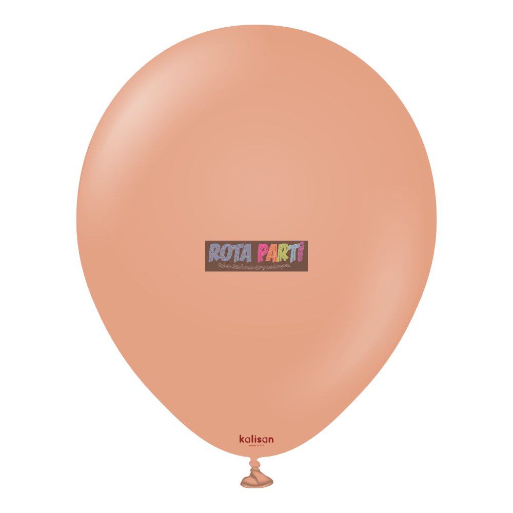 12'' Standart Balon Kil Pembe (Clay Pink) 100’lü