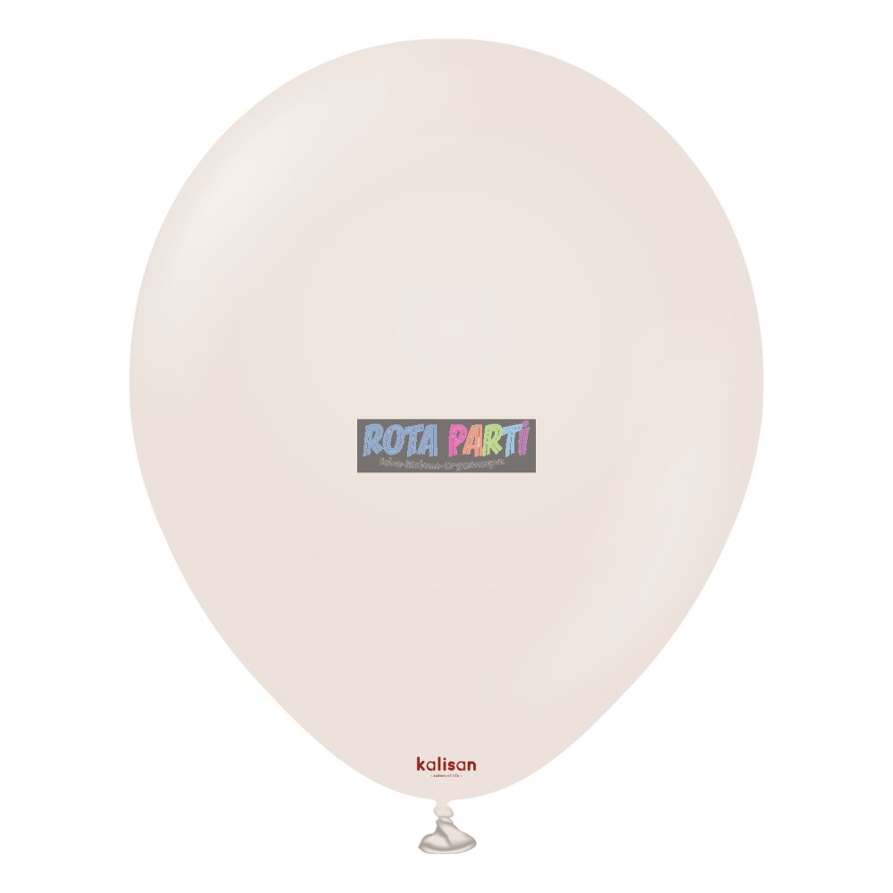 12" Retro Balon White Sand (Deniz Kumu) 100'lü