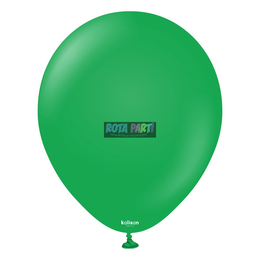 12'' Standart Balon Yeşil (Green) 100’lü