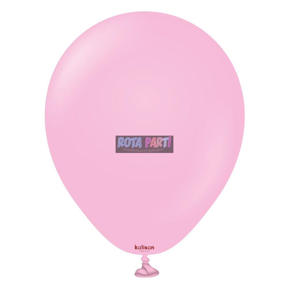 5" Mini Standart Şeker Pembe (Candy Pink) Balon 100'Lü