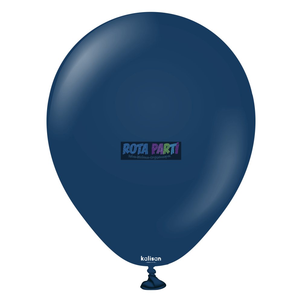 5" Standart Balon Gece Mavisi (Navy) 100'Lü