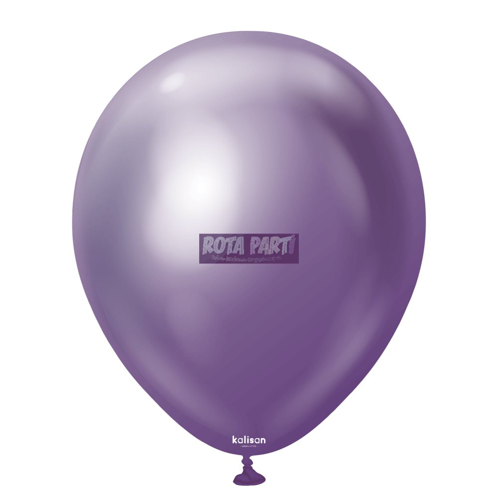 18'' Krom Mirror Mor (Violet) Balon 5'Li (45 Cm)