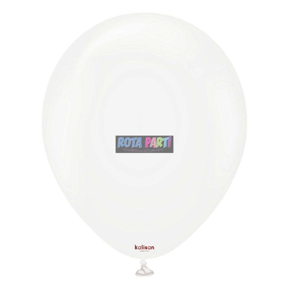 18'' Standart Şeffaf (Transparent) Balon 5'Li (45 Cm)