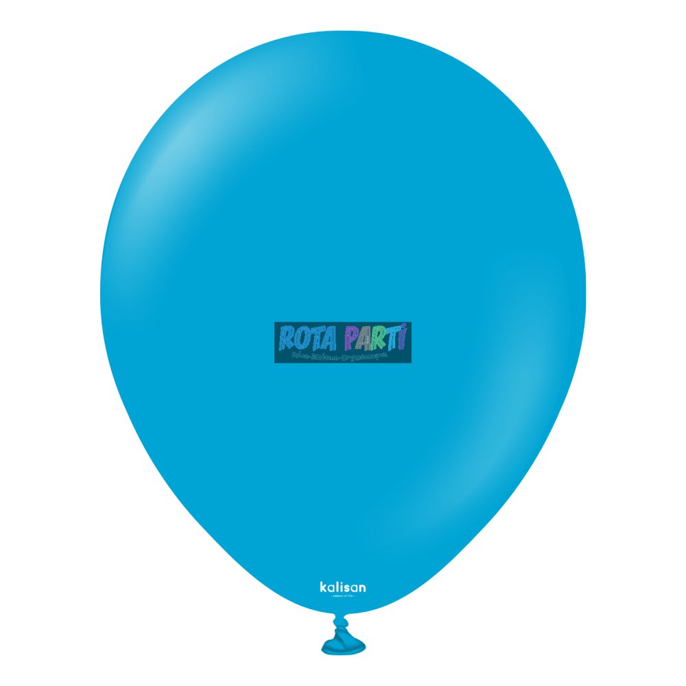 18'' Standart Karayip Mavi (Caribbean Blue) Balon 5'Li (45 Cm)