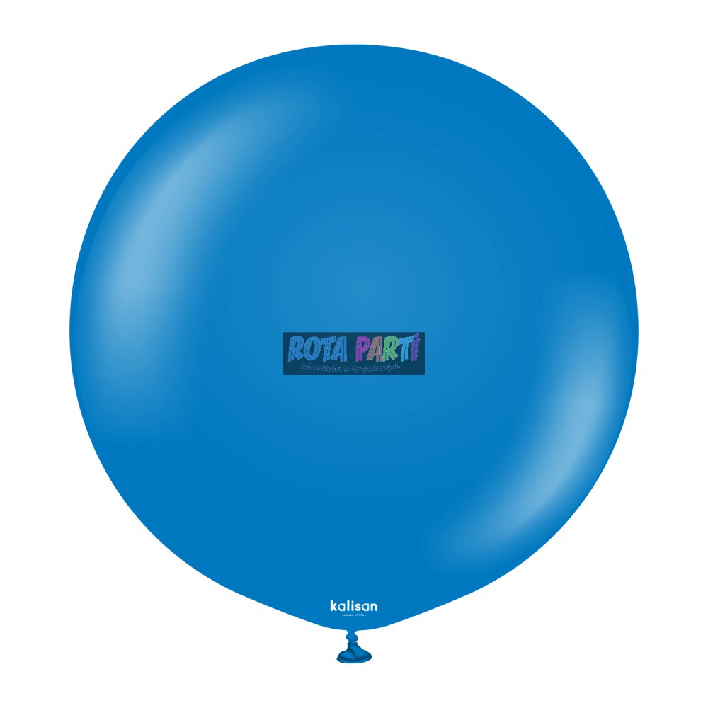 24'' Standart Mavi (Blue) Balon 2'Li (60 Cm)