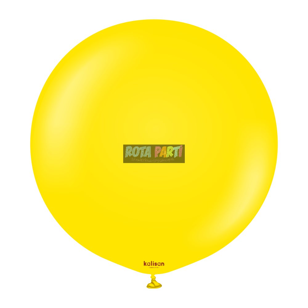24'' Standart Sarı (Yellow) Balon 2'Li (60 Cm)
