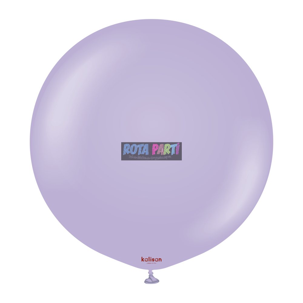 24'' Standart Lila (Lilac) Balon 2'Li (60 Cm)