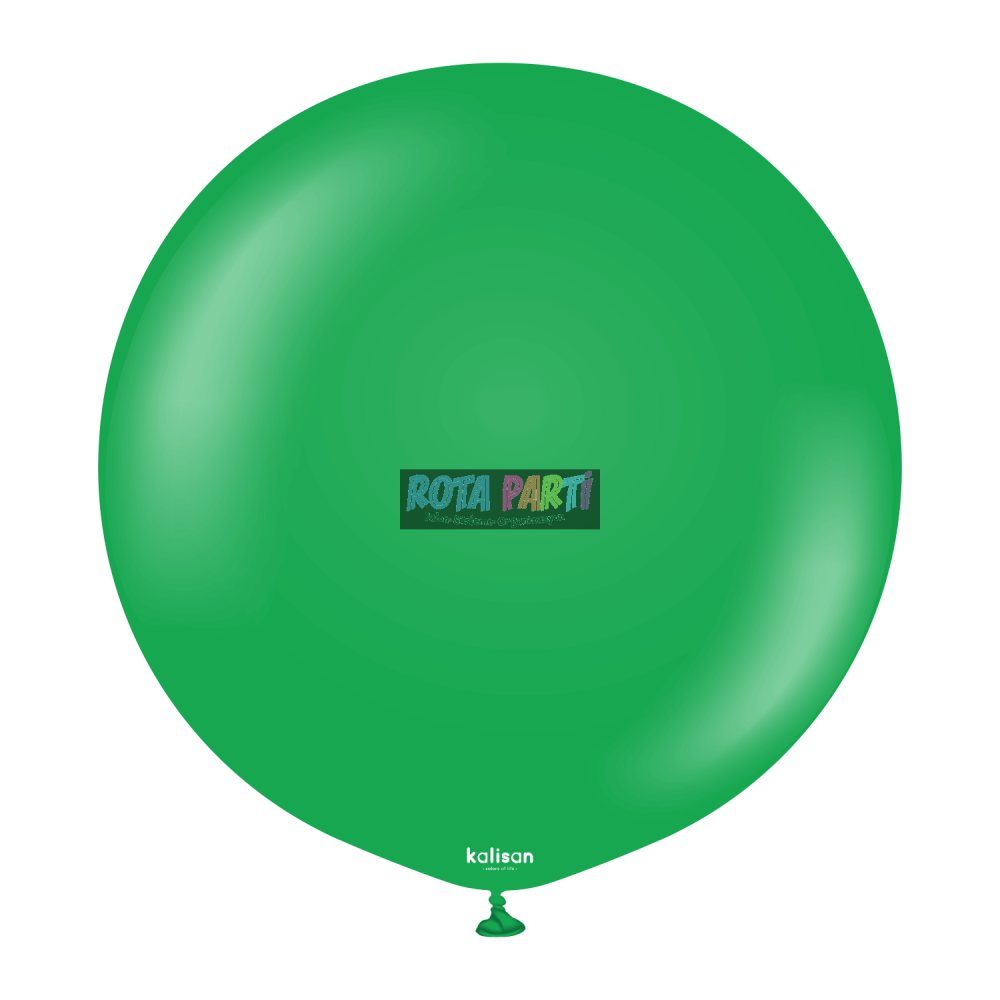 24'' Standart Yeşil (Green) Balon 2'Li (60 Cm)