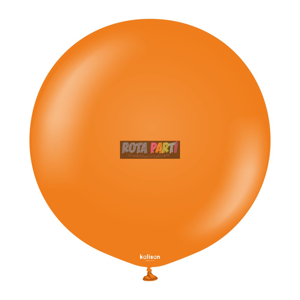 24'' Standart Turuncu (Orange) Balon 2'Li (60 Cm)