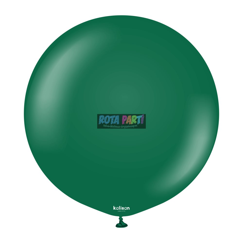 24'' Standart Koyu Yeşil (Dark Green) Balon 2'Li (60 Cm)
