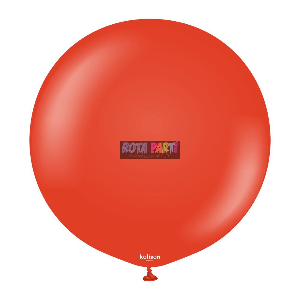 36'' Standart Kırmızı (Red) Balon 2'Li (90 Cm)