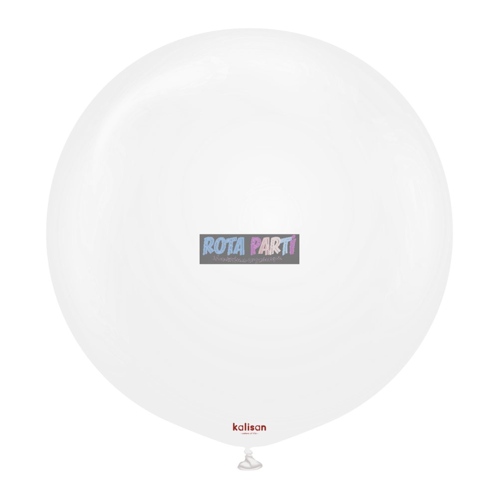 36'' Standart Şeffaf (Transparent) Balon 2'Li (90 Cm)