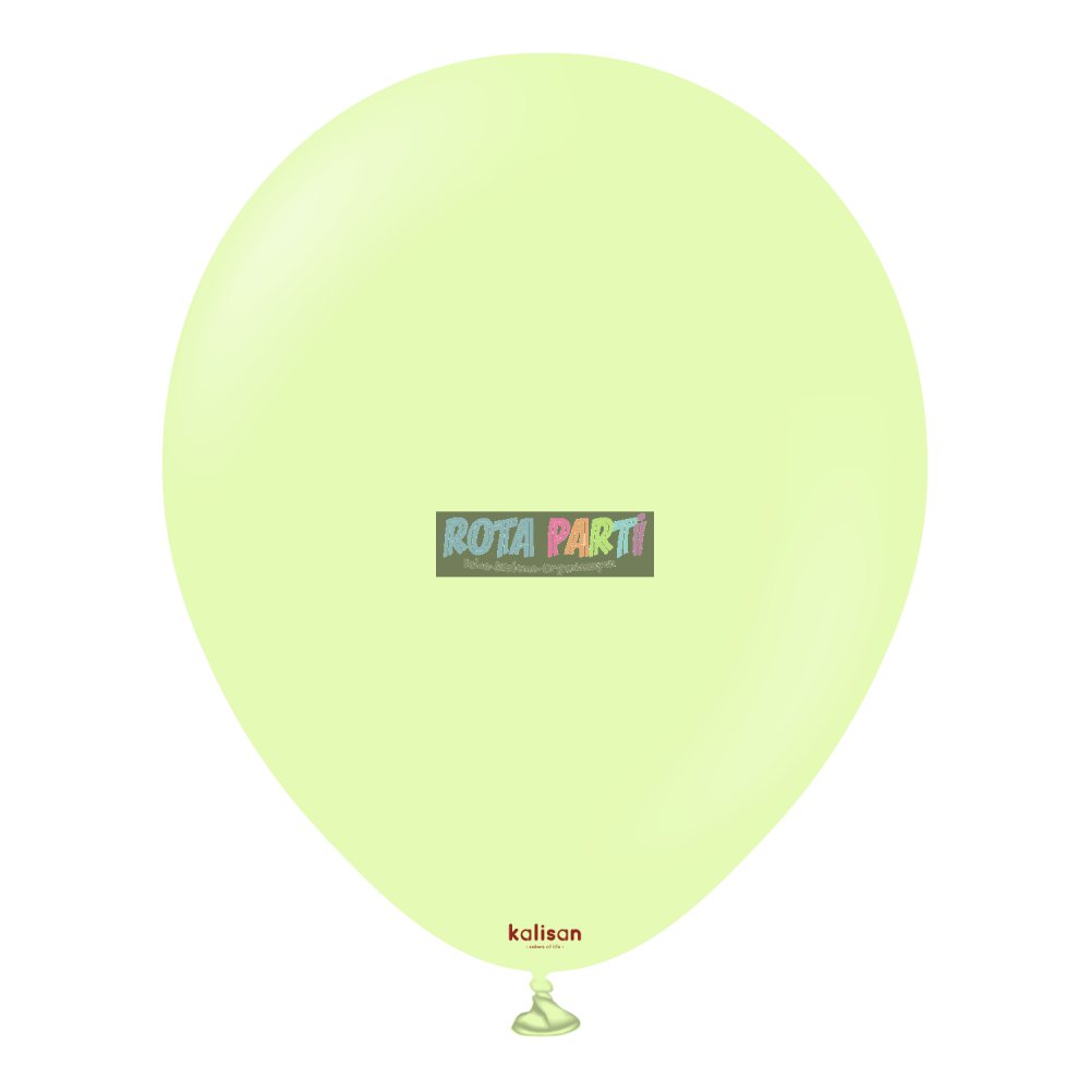 5" Mini Makaron Pistachio Balon 100'Lü