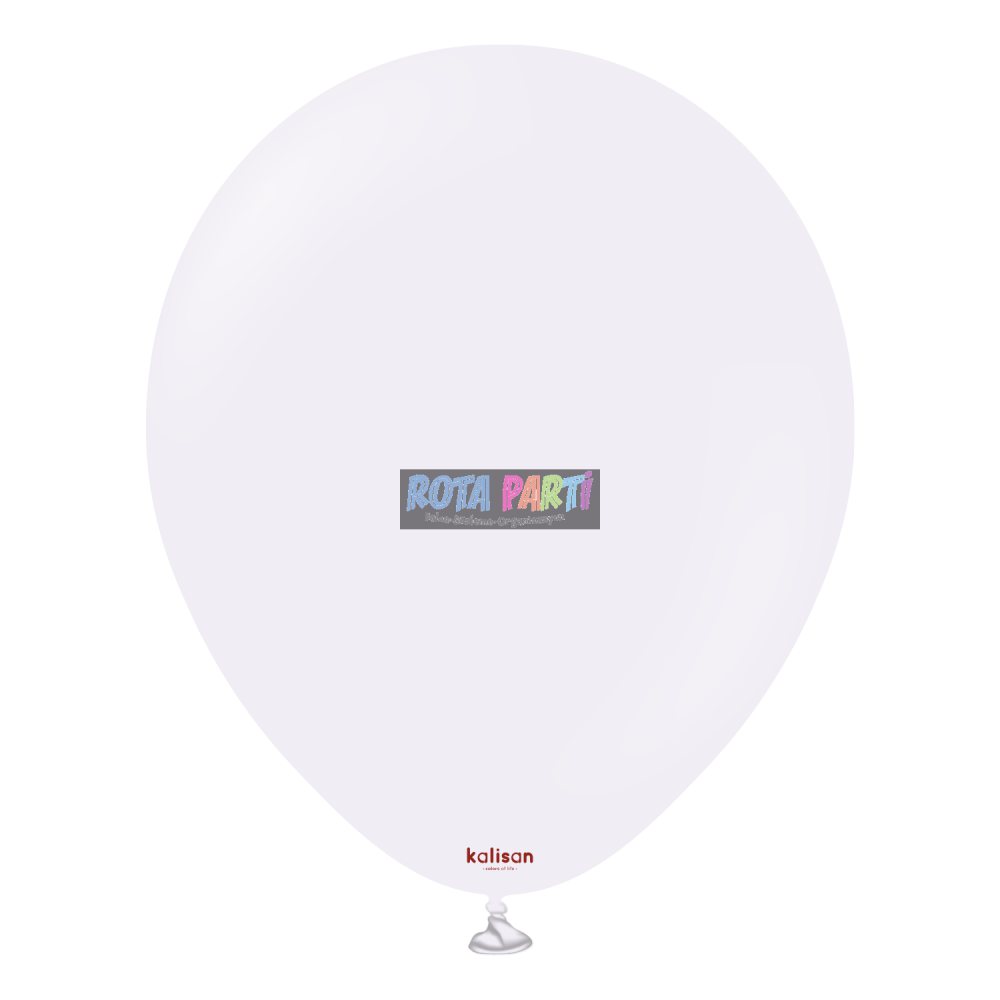 18" Makaron Soluk Lila (Pale Lilac) Balon 5'Li (45 Cm)