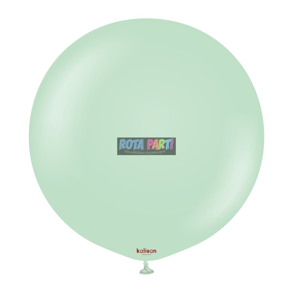 24" Makaron Yeşil (Green) Balon 2'Li (60 Cm)