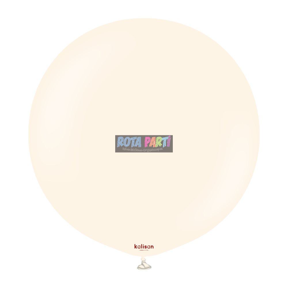 24" Makaron Soluk Somon (Pale Salmon) Balon 2'Li (60 Cm)