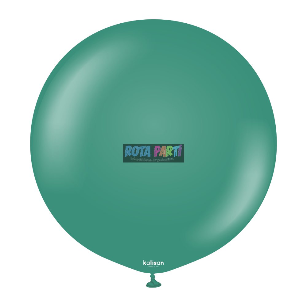 24" Retro Sage (Ada Çayı) Balon 2'Li (60 Cm)